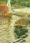 Anders Zorn ovan dalaro brygga Sweden oil painting artist